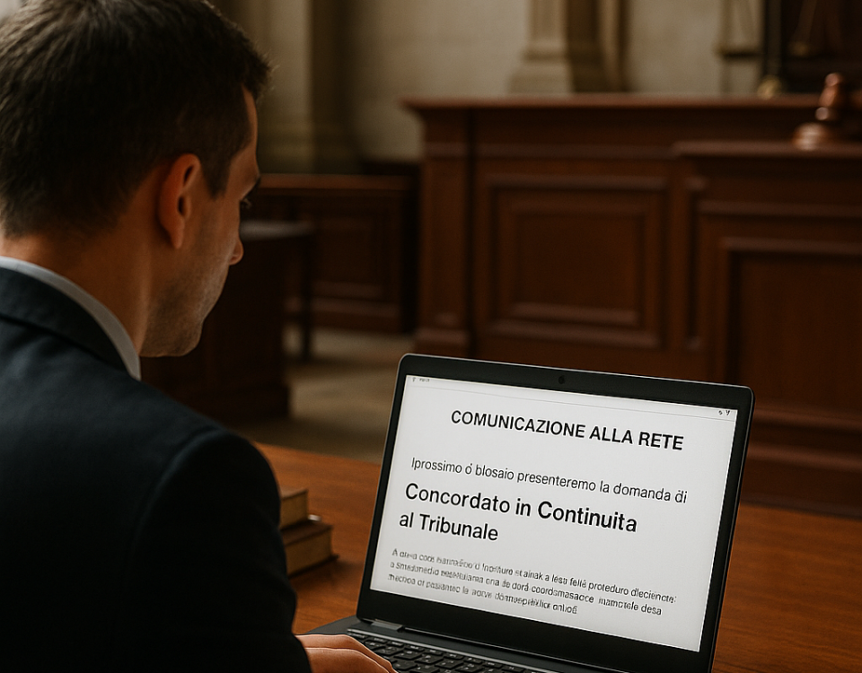 Concordato preventivo Swag creditori - consulenza legale Studio Giammatteo